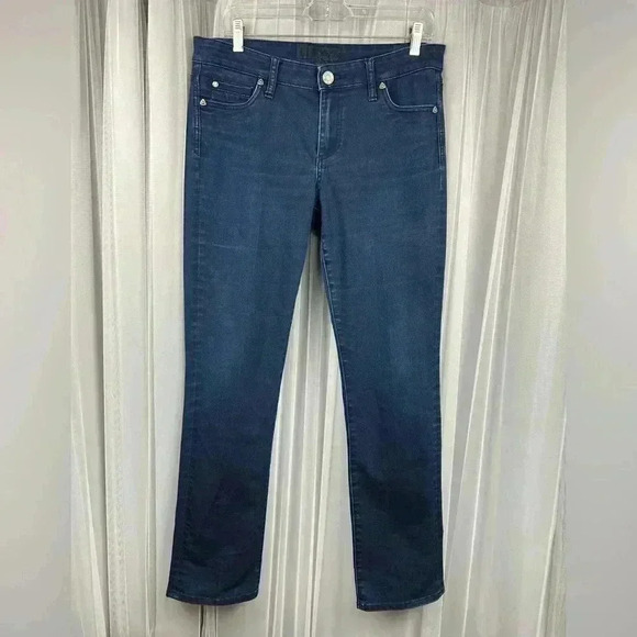 Kut From the Kloth Dark Wash Women’s Jeans Sz 6 Pockets Zip Poly Cotton‎ Spandex - Picture 1 of 15